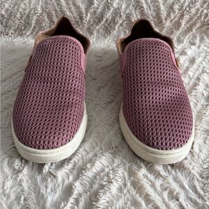 OluKai Women's Mesh Slip-On Loafers - Pink